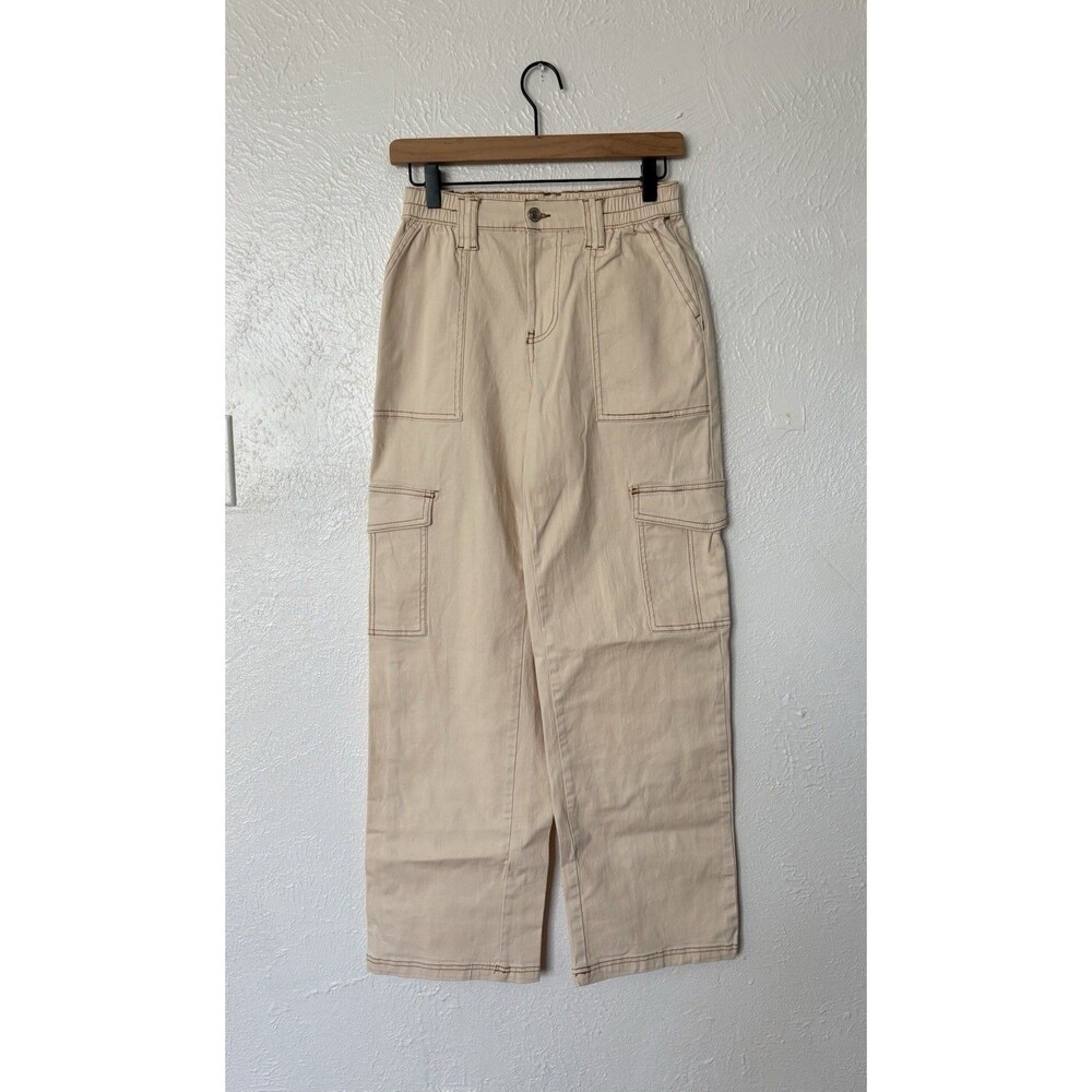 No Boundaries Women’s Beige Cargo Pants Size XS